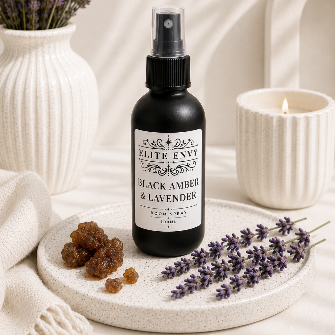 Black Amber & Lavender Room Spray