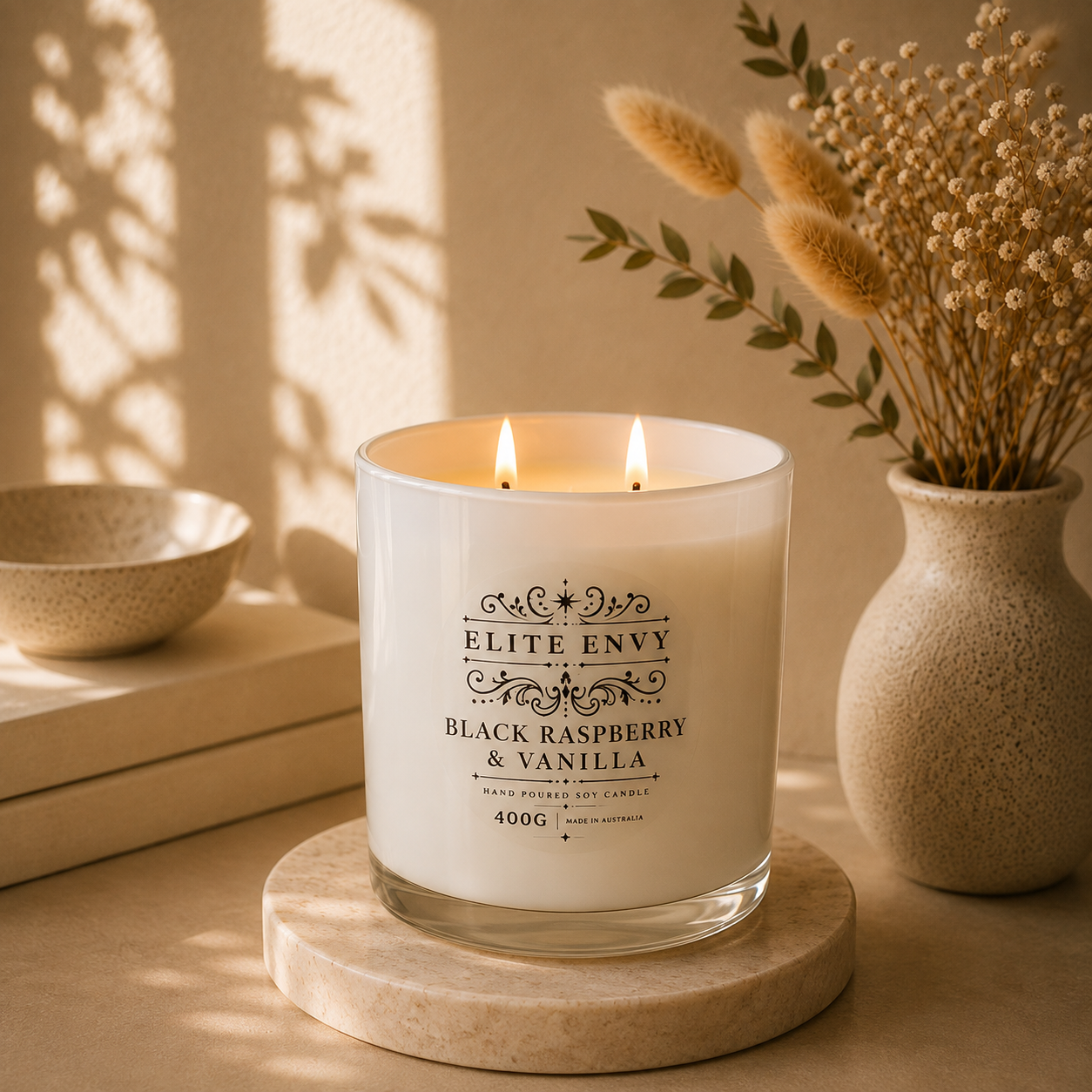 Black Raspberry & Vanilla Luxury Candle