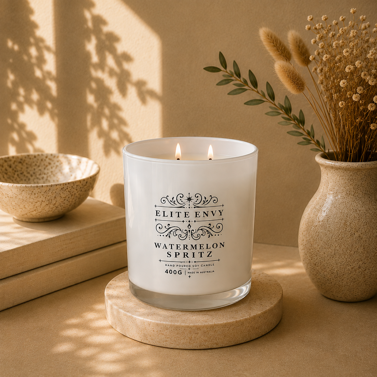 New! Watermelon Spritz Luxury Candle