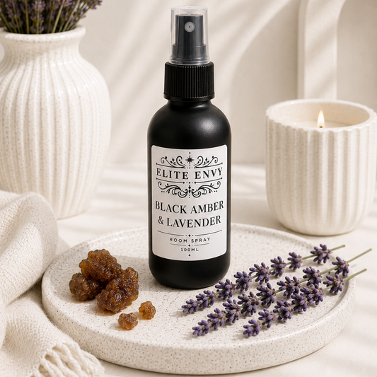 Black Amber & Lavender Room Spray