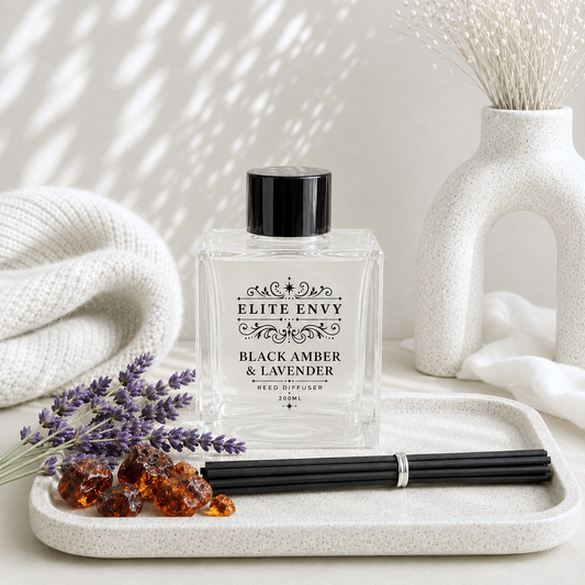 Black Amber & Lavender Reed Diffuser