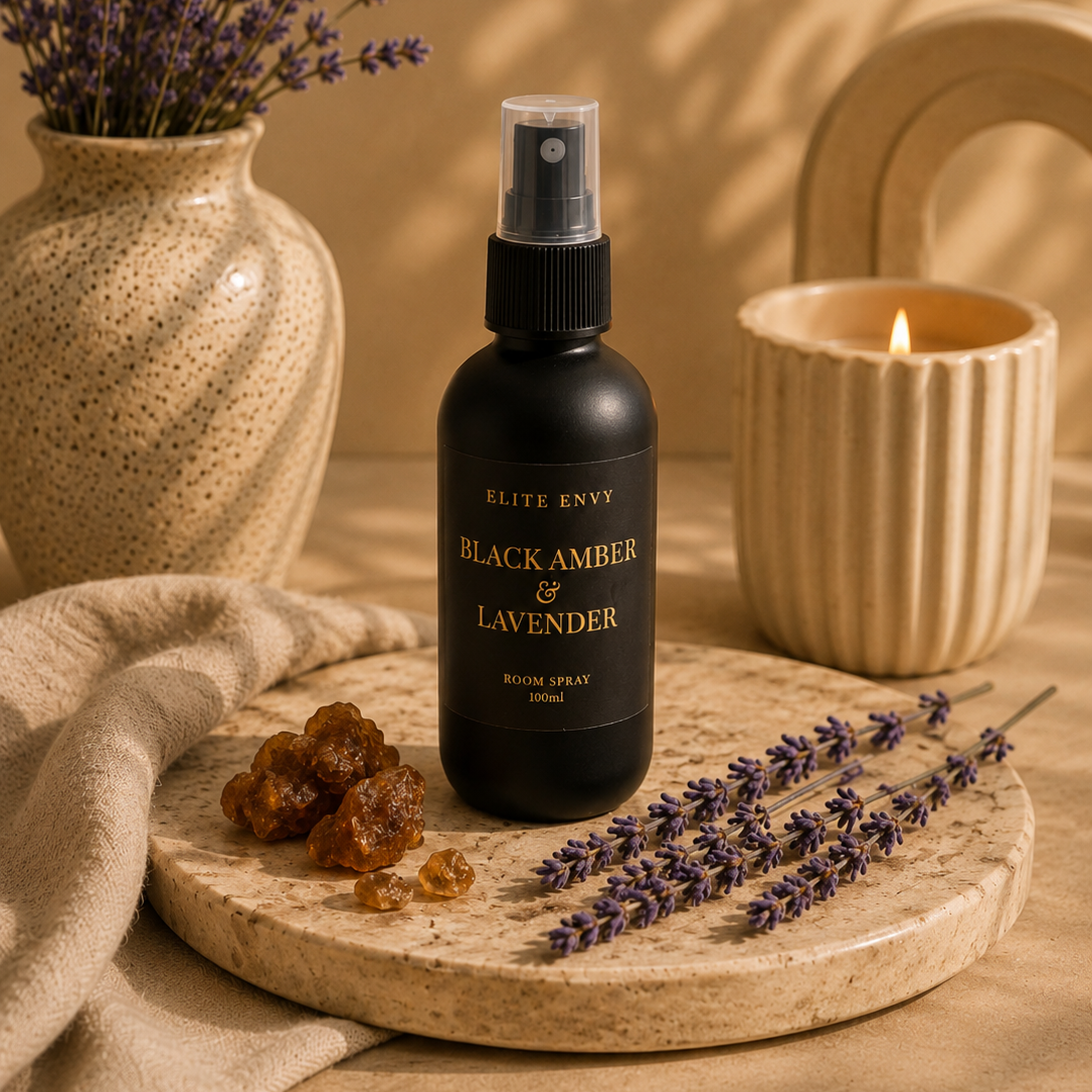 Black Amber & Lavender Room Spray