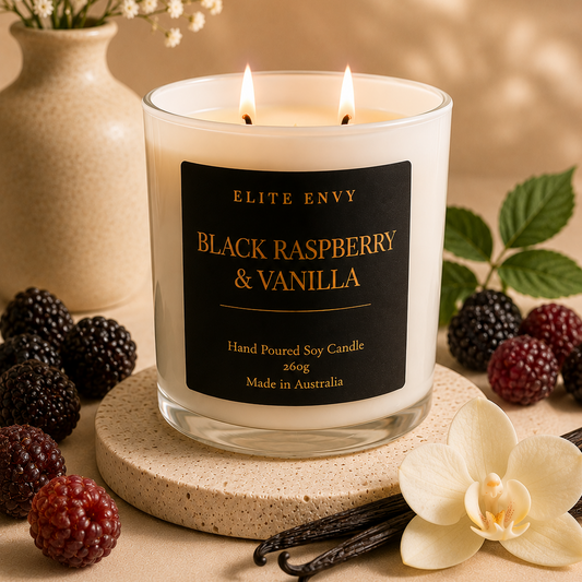 Black Raspberry & Vanilla Candle
