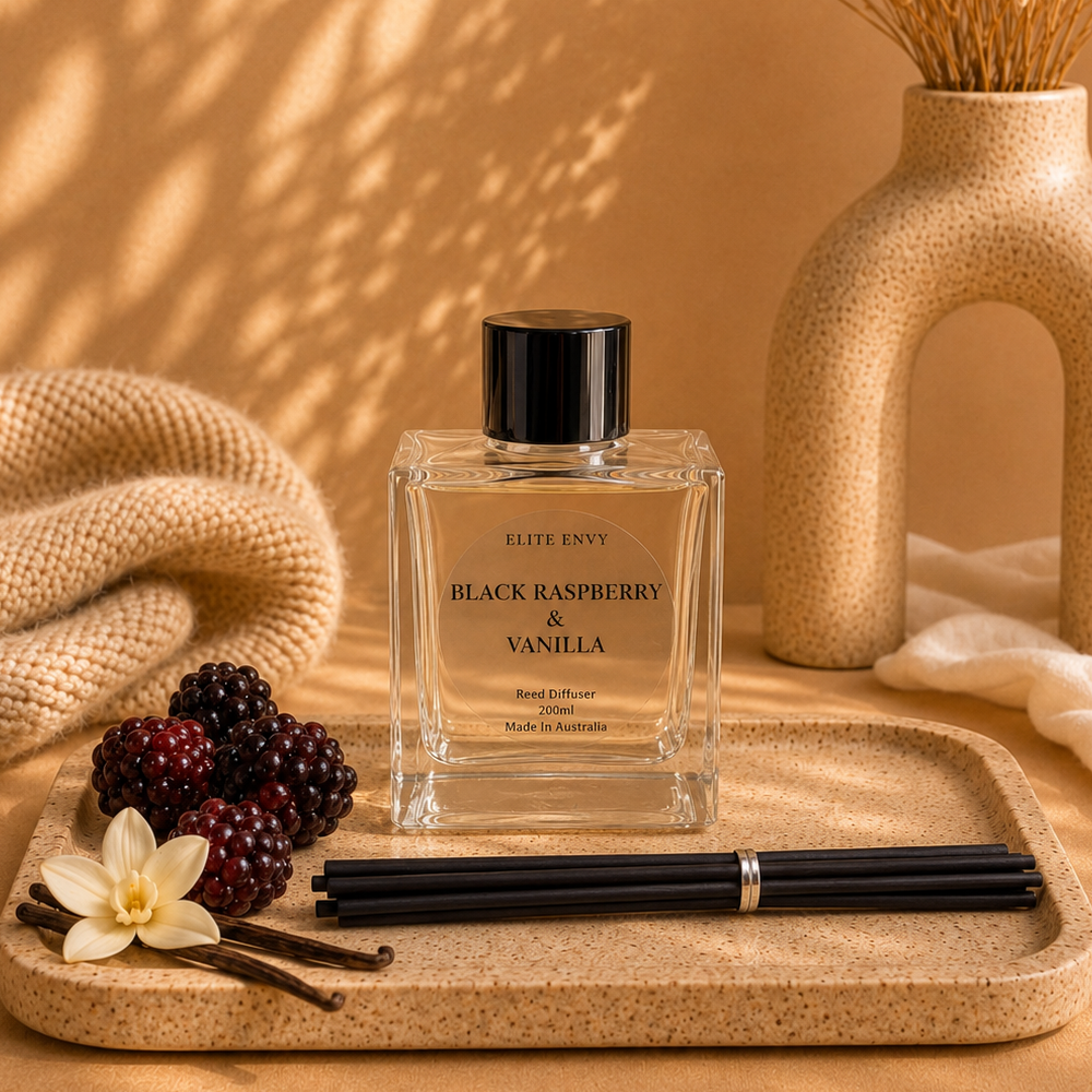 Black Raspberry & Vanilla Reed Diffuser