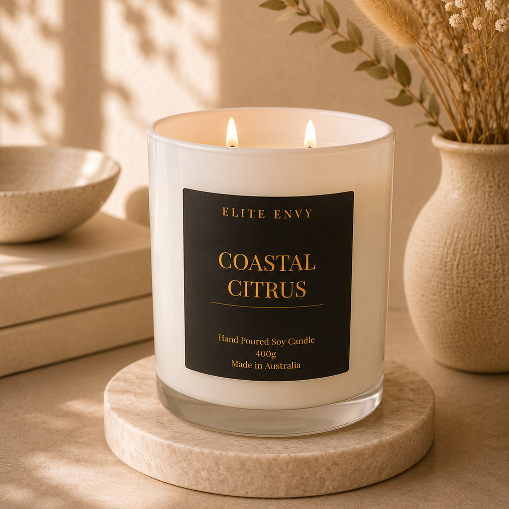 Coastal Citrus Luxury Candle