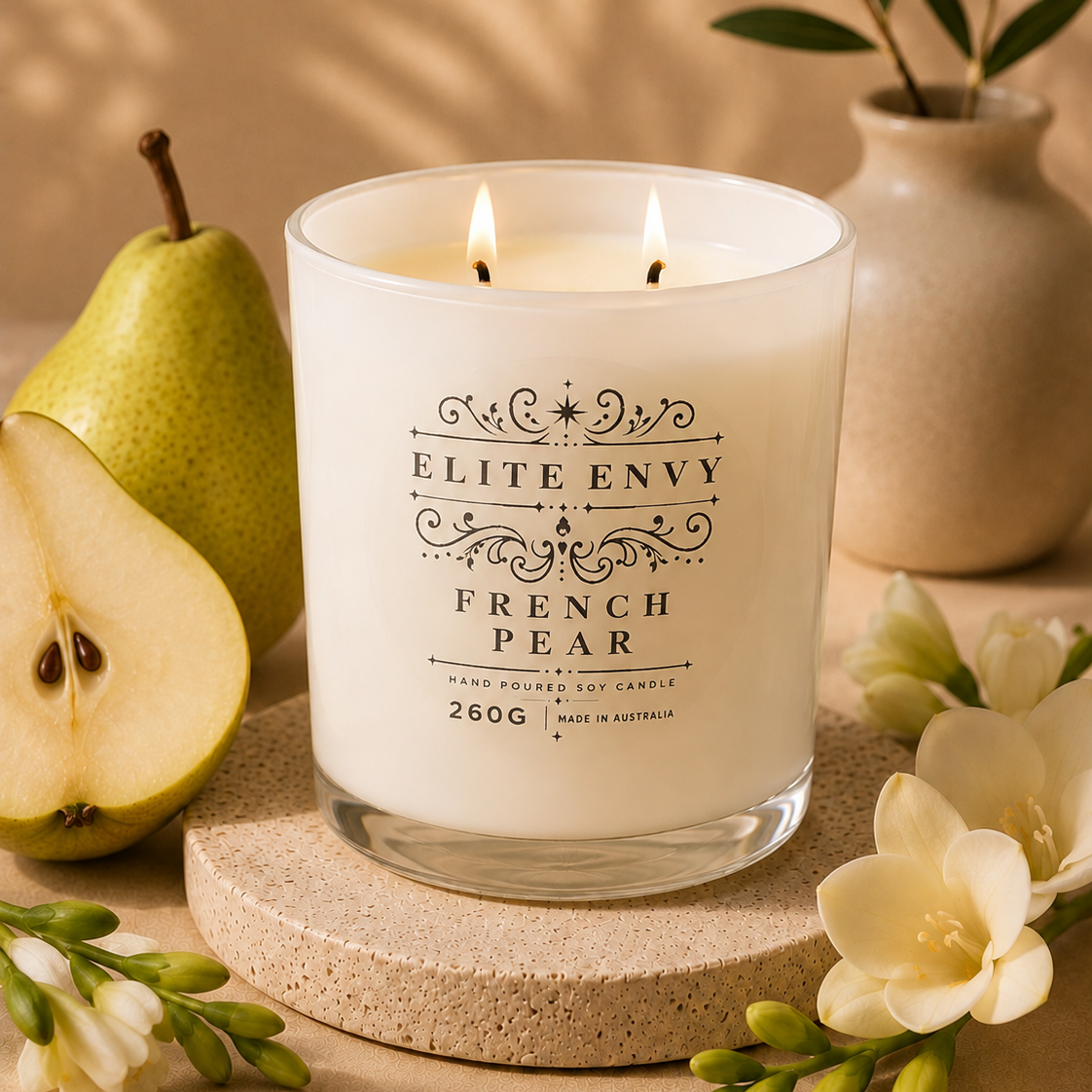 French Pear Luxury Candle