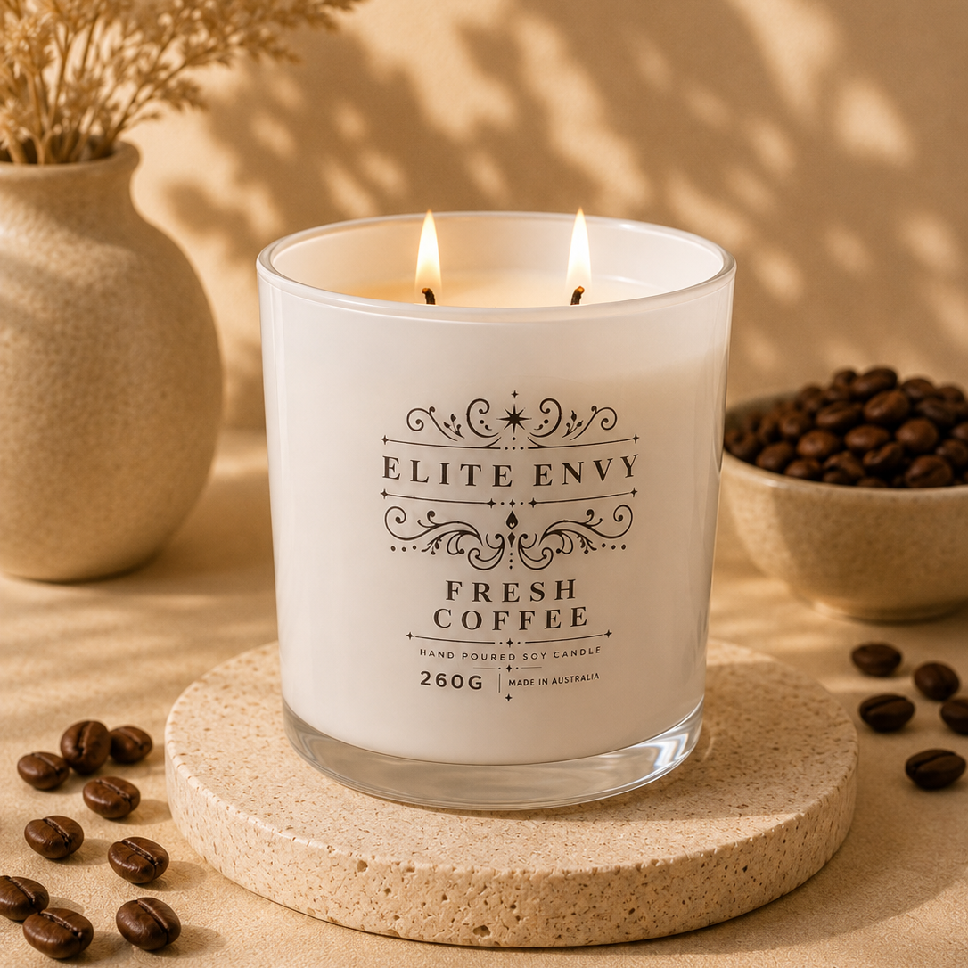 Fresh Coffee Luxury Candle