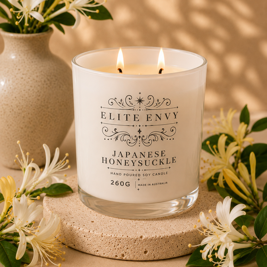 Japanese Honeysuckle Luxury Candle