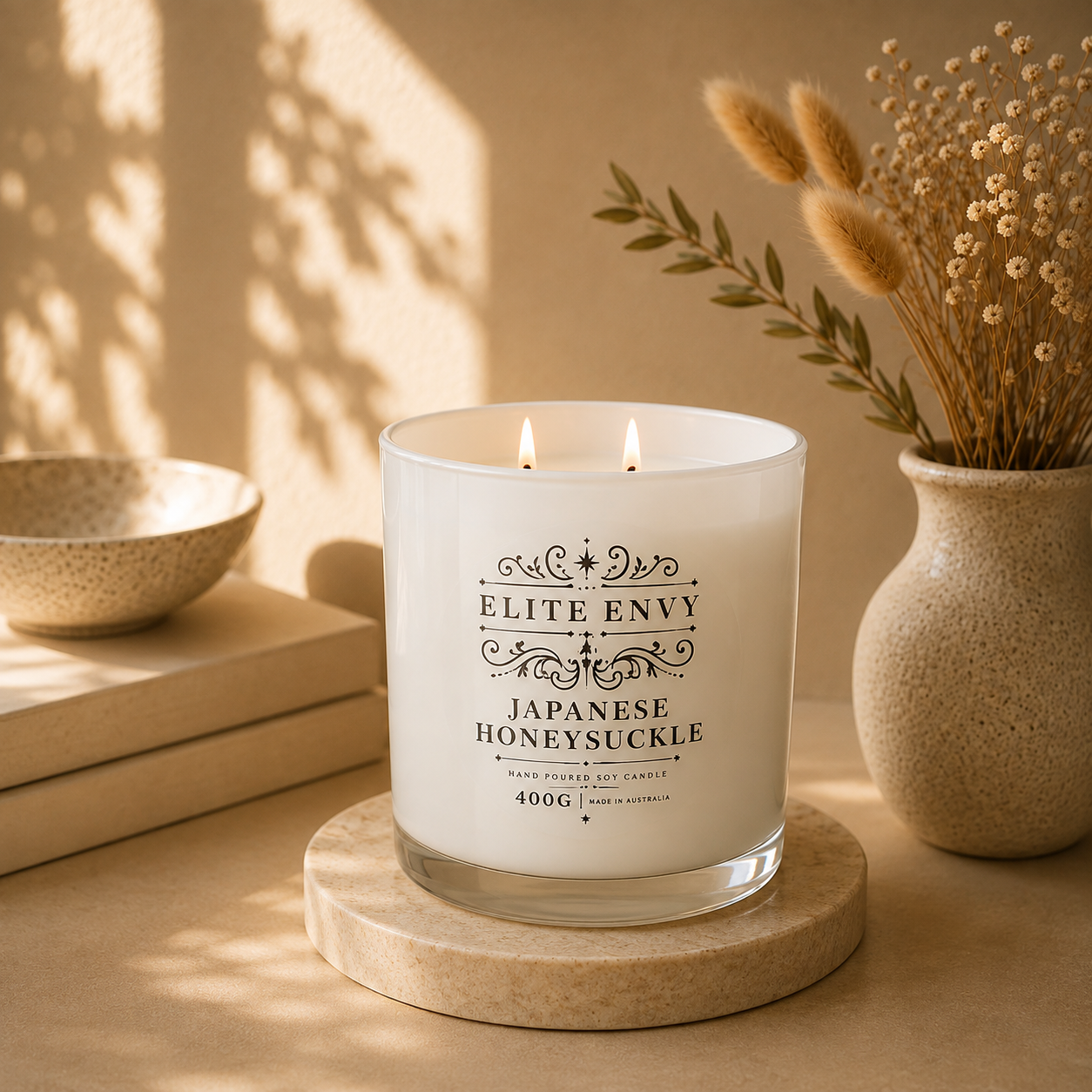 Japanese Honeysuckle Luxury Candle