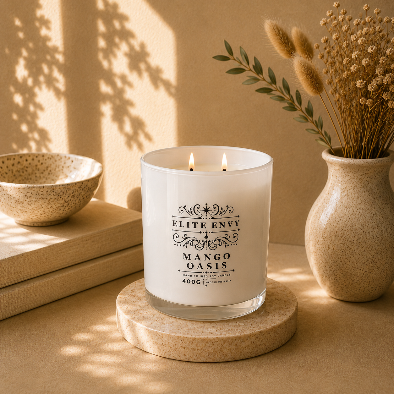 New! Mango Oasis Luxury Candle