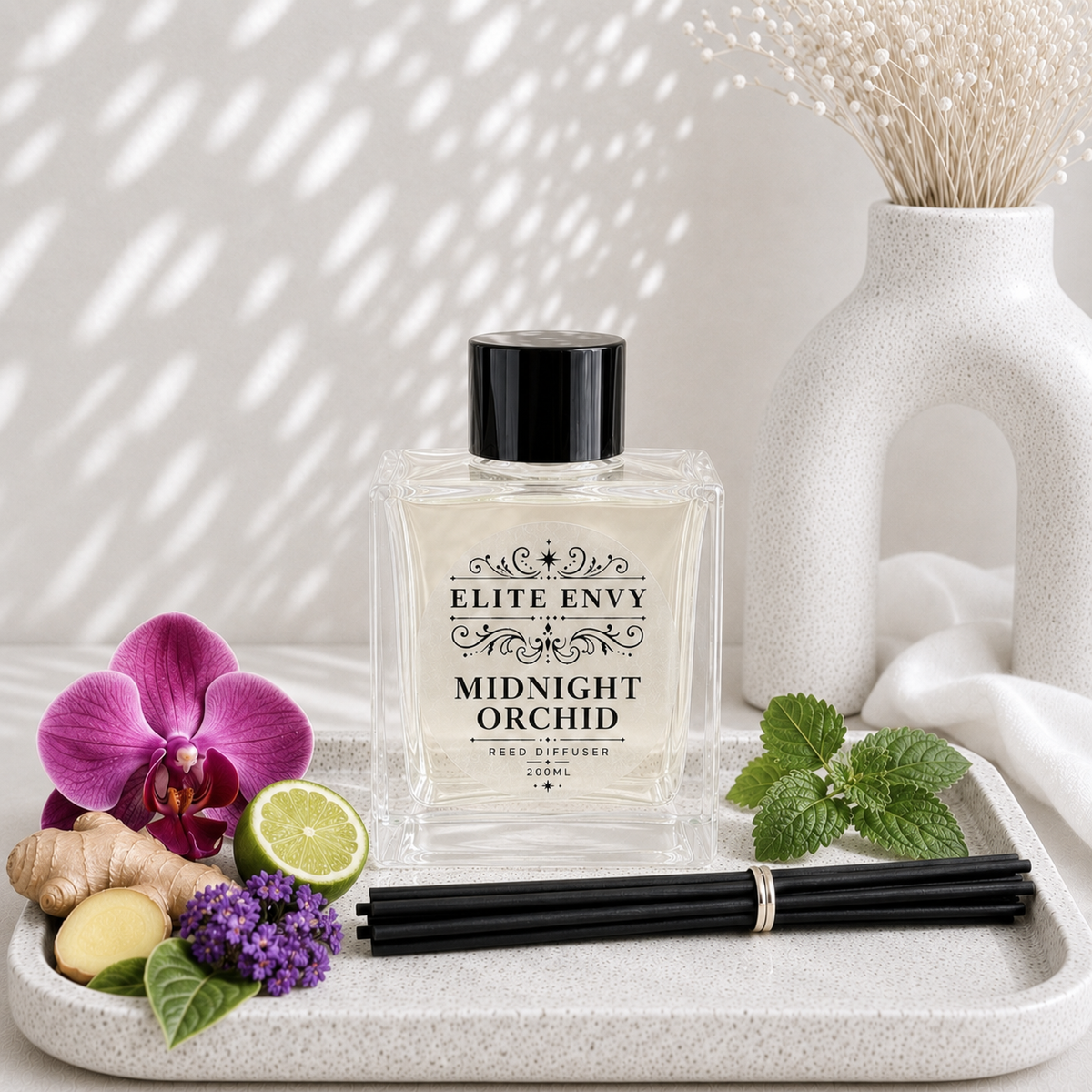 NEW! Midnight Orchid Reed Diffuser