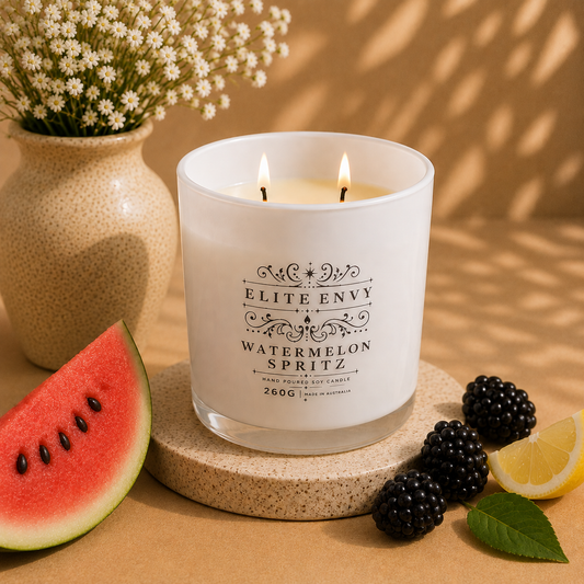 New! Watermelon Spritz Luxury Candle